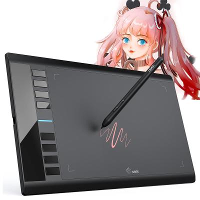 China Other UGEE M708 V3 Sketch Pad 10 Inch Digital Graphics Drawing Tablet With Stylus Computer Drawing Pad for sale