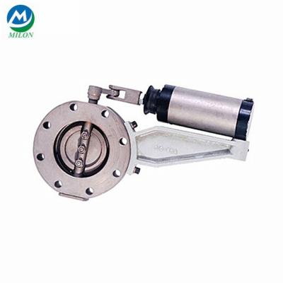 China Pneumatic Machine Vacuum Butterfly Valve For EPS Foam Block Molding Machine China Supplier for sale