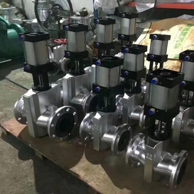 China DN100 PN16 Machine UL Butterfly Valve For EPS Form Molding Machine For Foaming Fish Boxes for sale