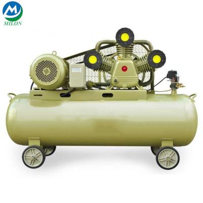 China Lubricated high quality Milon low price air compressor machine for sandblasting for sale