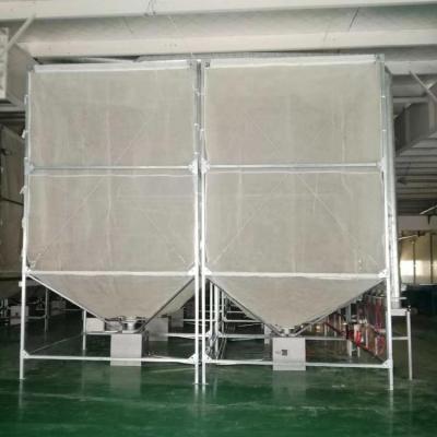 China Garment Stores Automatic Control EPS Polystyrene Beads Storage Silos for sale