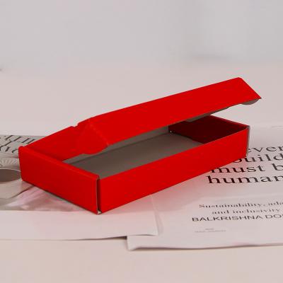 China Recycled materials china manufacturer make paper cardboard kraft mailing boxes courier mailer mailer box with custom logo for sale