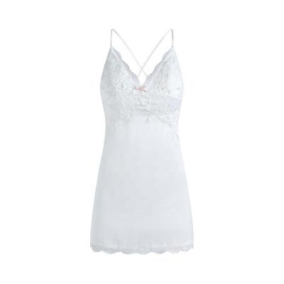 China High quality cheap sexy comfortable lace nightgown pretty woman lingerie for women sexy underwear for sale