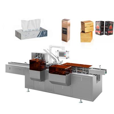 China Factory Automatic Facial Tissue Paper Boxing Cartoning Packing Machine for sale