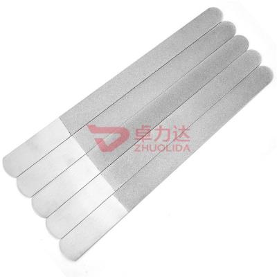 China Steel Customized Stainless Steel Non-Skid Nail File for sale