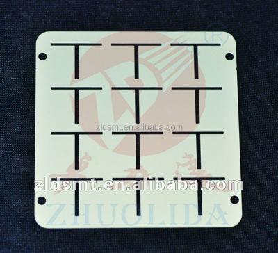 China Optical Experiment Parts Laser Cut Gauge Shadow Mask for sale