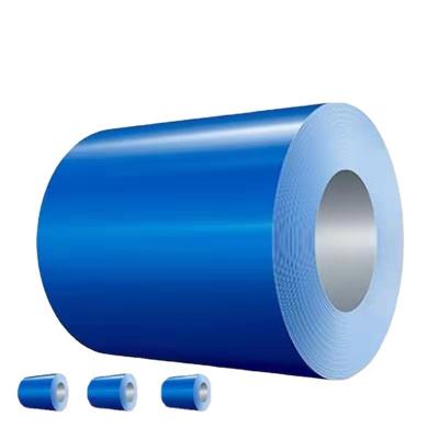 China Making Pipes Supply External High Quality Color Roll PPGI Ral9003 Paint Film Color Sheet Roll, Sea Blue Gray White for sale