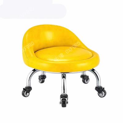 China Eco - Friendly PU Leather Baby Chair With Universal Wheel for sale