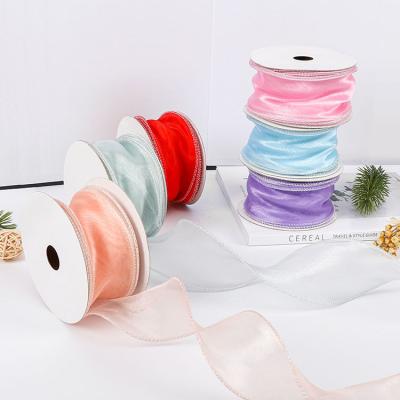 China Romantic Wholesale Ribbons Gift Fishtail Decoration Wedding Ribbons Birthday Ribbons for sale