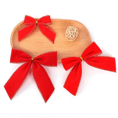 China Morden Hongbin New Craft Decorative Mini Velvet Bow Valentine's Day Gift Bow for sale