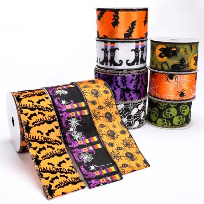 China Delicate Halloween Yarn Limit Halloween Bead Magic Yarn Ribbon Ribbon for sale