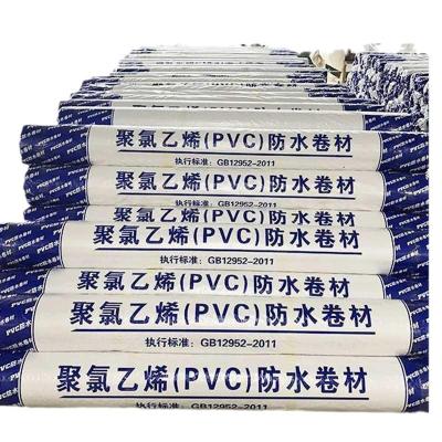 China PVC-Single-Ply-Membran Wasserdichtes Blech Fleece für Plat-Dach Pvc-Blatt-Membran zu verkaufen