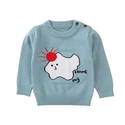 China Anti-Shrinkage Children's Baby Sweater Spring And Autumn Baby Knitted Sweater for sale