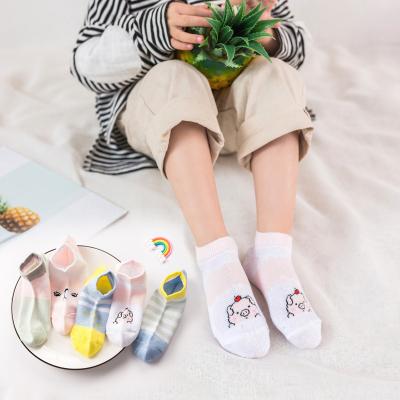 China Summer and Autumn QUICK DRY High Quality Children Socks Cute Cool Breathable Children Cotton Baby Socks for sale