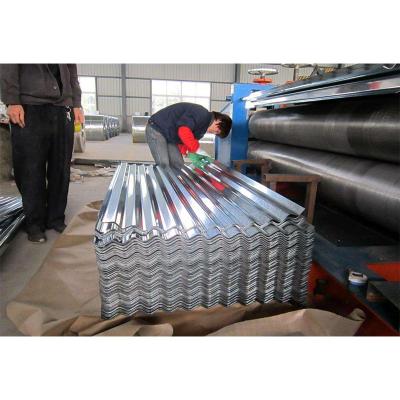 China Galvanized Corrugated Zinc Metal Backer Plate Sheet Construction Price for sale