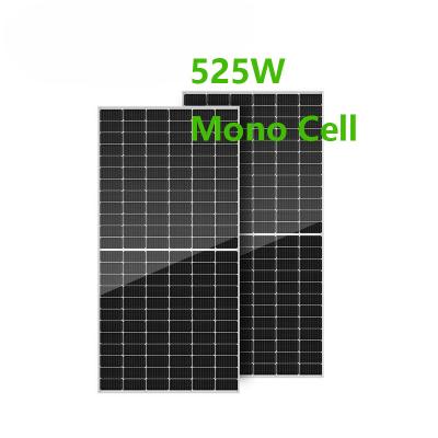 China TOGLOG High Quality 525W 530W 540W Energy storage system Solar Panel PERC Mono  Half Cell Module Solar Panels 156.75mmx156.75mm for sale