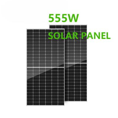 China Solar Power System Solar PV Module 550W Mono Panel Solar  Monocrystalline Silicon Solar Panels for sale