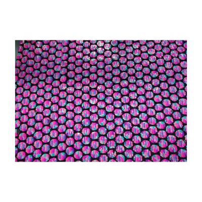 China Viable Wholesale Purple Sequin Fabric Sequin Factory Price Beaded Fabric for sale