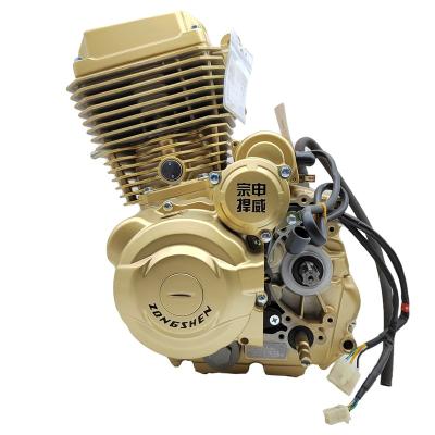 China Wholesale Parts Air Cooled Motorcycle Accessories Tricycle Air Cooled Engine Complete For Zongshen 150cc With Single Cylinder 4-Stroke à venda