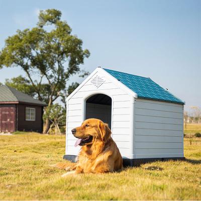 China Breathable Waterproof Plastic Outdoor Dog Cages Carriers Houses Kennel Flooring for sale