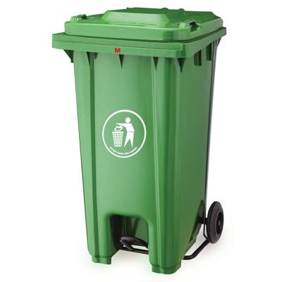 China 240 Liter Sustainable Plastic Wheelie Bin Plastic Bin Recycled Plastic Bins for sale