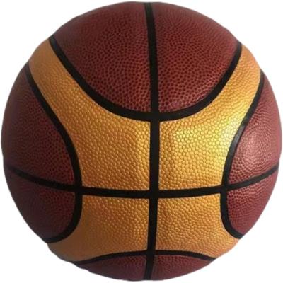 China Professional Manufacture Laminated Cheap Multi Size Forming PU Leather Basketball for sale