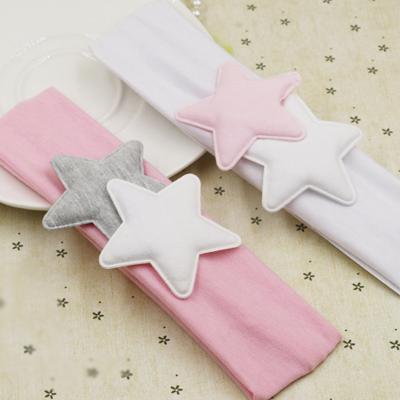 China Factory Fashionable Wholesale Babies New Yiwu Wutong Hair Accessories Star Hair Bands for sale