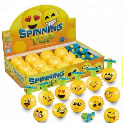 China Plastic Top Expression Face Rotation Toy for sale