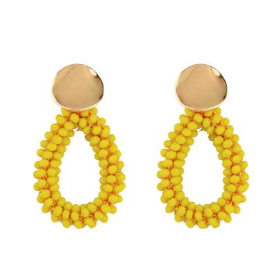 China 2021 New Fashion Charm Eco - Friendly Handmade Jewelry Party Beaded Earring for sale