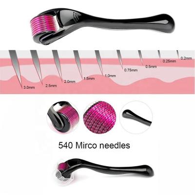 China Skin Rejuvenation WF 540 Needles Micro Needle Derma Roller Derma System Roller 1mm for sale