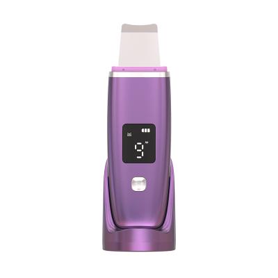 China 2021 DEEP CLEANSING Body Care Led Salon Dead Exfoliating Ultrasonic Skin Scrubber for sale