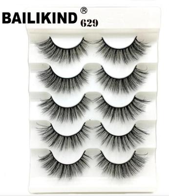 China Mink Eyelashes Natural Curly Makeup Eyelashes Nylon Eyelash for sale