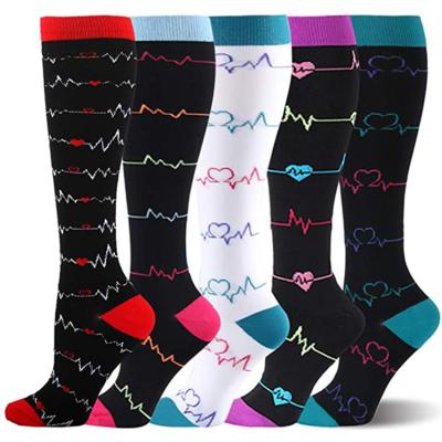 China China Customized Low Price Antibacterial Sports Socks Manufacturer Sport Compression Socks For Women And Men High Quality Christmas Socks for sale