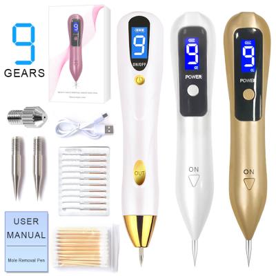 China Laser Mole Removal Skin Care Pen Wart Plasma Remover Tool Beauty Nevus Corn Freckle Tag Dark Age Spot Tattoo Brown Spot Remover Pen Set for sale