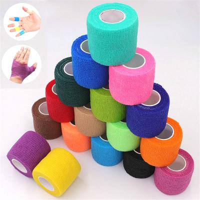 China 100% Elastic Cotton Bandage First Aid Kit Gauze Roll Wound Dressing Nursing Emergency Care Bandage for sale