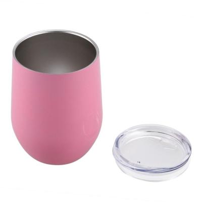 China Shape Sustainable Egg Cup Double Wall Insulated Stainless Steel Tumbler Cup for sale