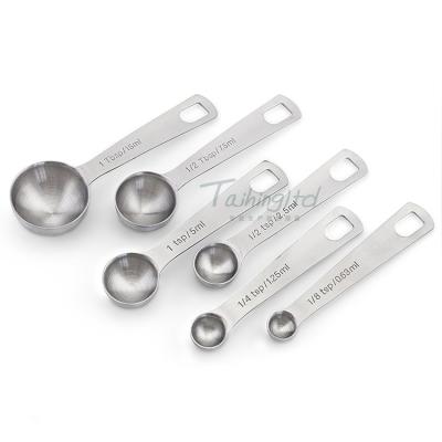 China Sustainable Stainless Steel Doser Set For Baking Sugar Coffee Kitchen Tools for sale