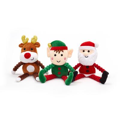 China Cute Doll Custom Cute Plush Elves Soft Christmas Doll Plush ElK Toy for sale