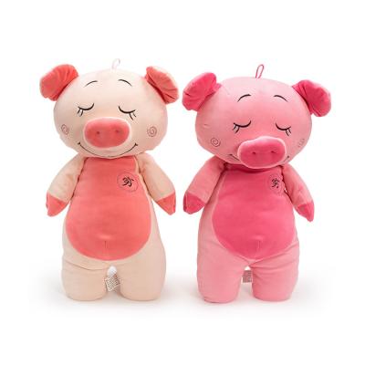 China Cute Doll Wholesale Kawaii Happy Stuffed Plush Animal Soft Cartoon Pig Plush Toys for sale