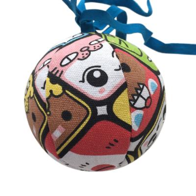 China Children's Educational Toys Factory Wholesale Printed Custom Footbag Hacky Sack Ball Cloth Ball for sale