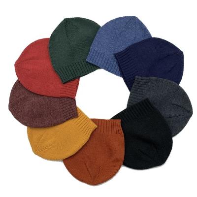 China Soft Premium Quality Knitted Beanie Knit Hat Winter for sale