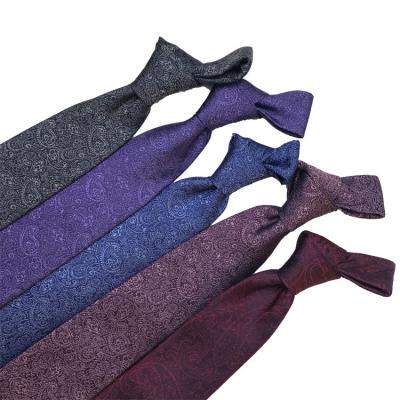 China Paris soft wholesale high quality popular brand men's silk ties for sale