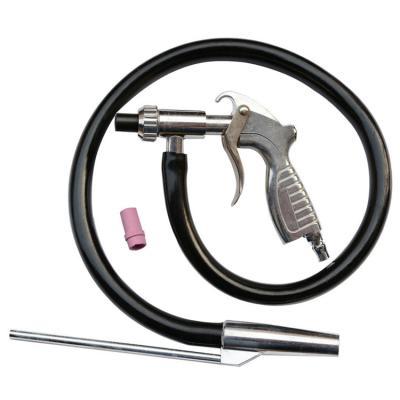 China Paint Sandblaster Kit Blasting Sandblaster Spray Gun Air Sand Siphon Feed Gun Nozzle Tube Rust Remove Abrasive Sand Blasting For Sandblasting Cabinets for sale