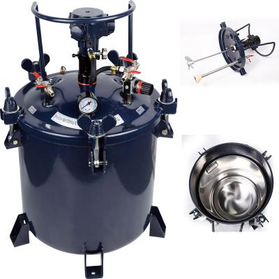 China Spray Paint Air Pressure Tank Automatic Hand Mixing Stirring Mix Paint Pressure Pot 10L, 20L, 40L, 60L 10L for sale