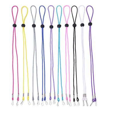 China Wholesale Environmentally Friendly Around Neck Lanyard For Women Men Kids Stretches For Extra Comfort Lanyard Nylon Adjustable Lanyard for sale