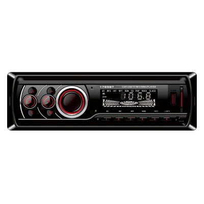 China Stereo Led Displayer Hands Free Calling Car Radios Stereo Mp3 FM Radio Small Car Audio Mp3 Stereo Music Player for sale