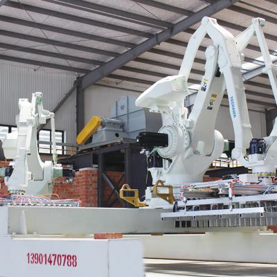 China Building Material Shops Automatic Brick Stacking Robot 800KG System for sale