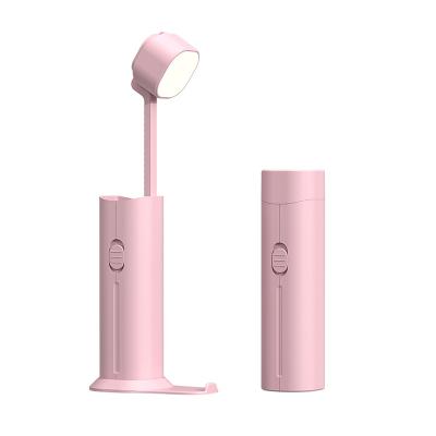 China With power bank Newest Multifunctional retractable and rechargeable with mobile power bank night light portable table lamp led lights for sale