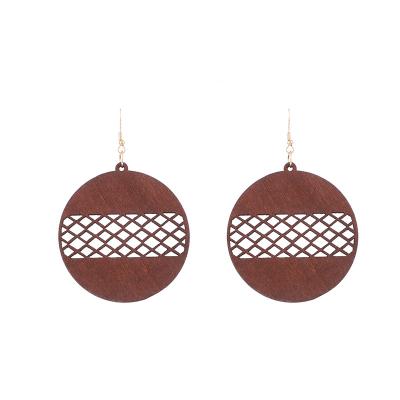 China Fashion Earring Wood Hawaiian Earrings Polynesian Jewelry for sale