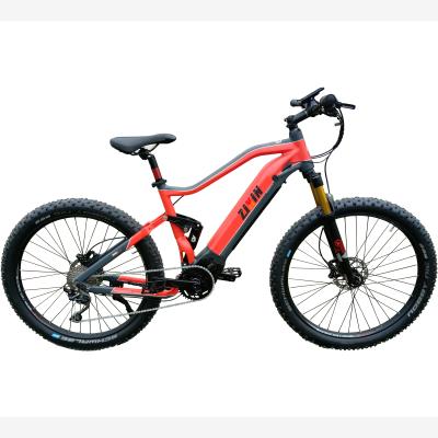 China A-Body Variable Lithium-Electric Wheel Mountain Bike Aluminum Alloy Double Speed ​​Damping Power Assisted Bicycle for sale